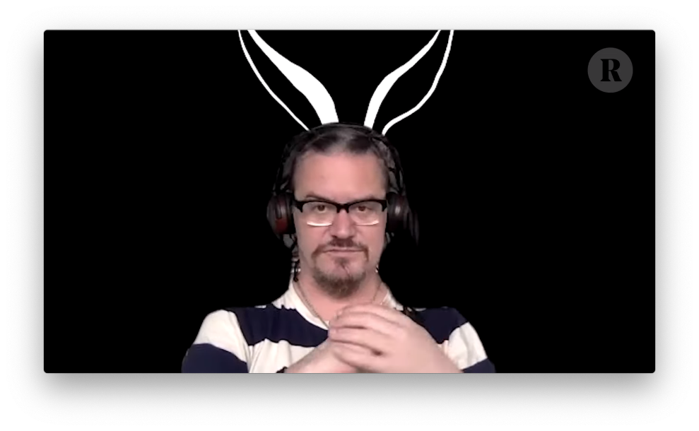 Mike Patton screenshot from interview